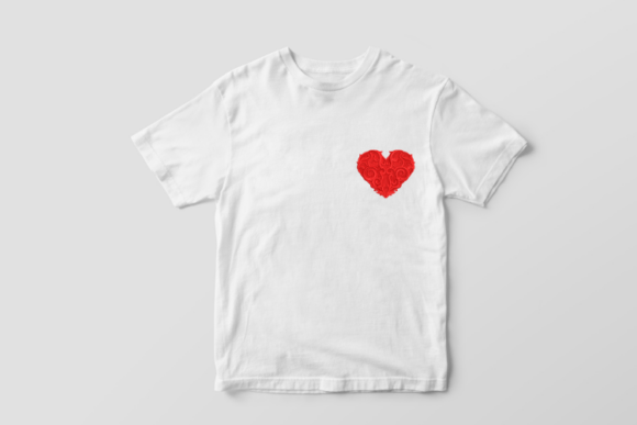 Beautiful Heart Embroidery Design