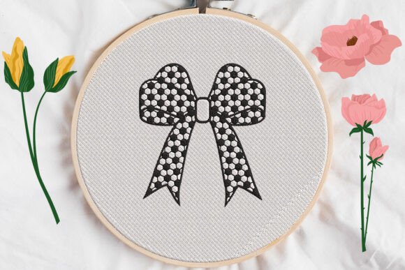 Bow Sport Embroidery: A Charming, Versatile Design for Handmade Gifts