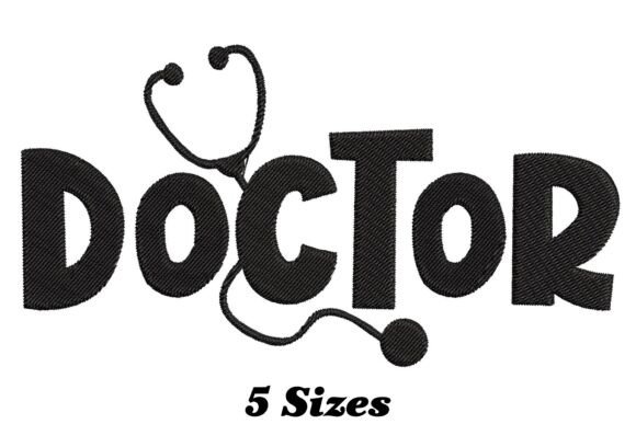 Doctor Embroidery Design