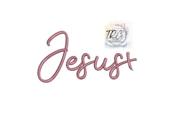 Jesus Embroidery Design
